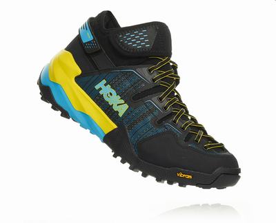 Hoka One One Arkali - Sapatilhas Trail Homem - Pretas/Azuis, ZG51094